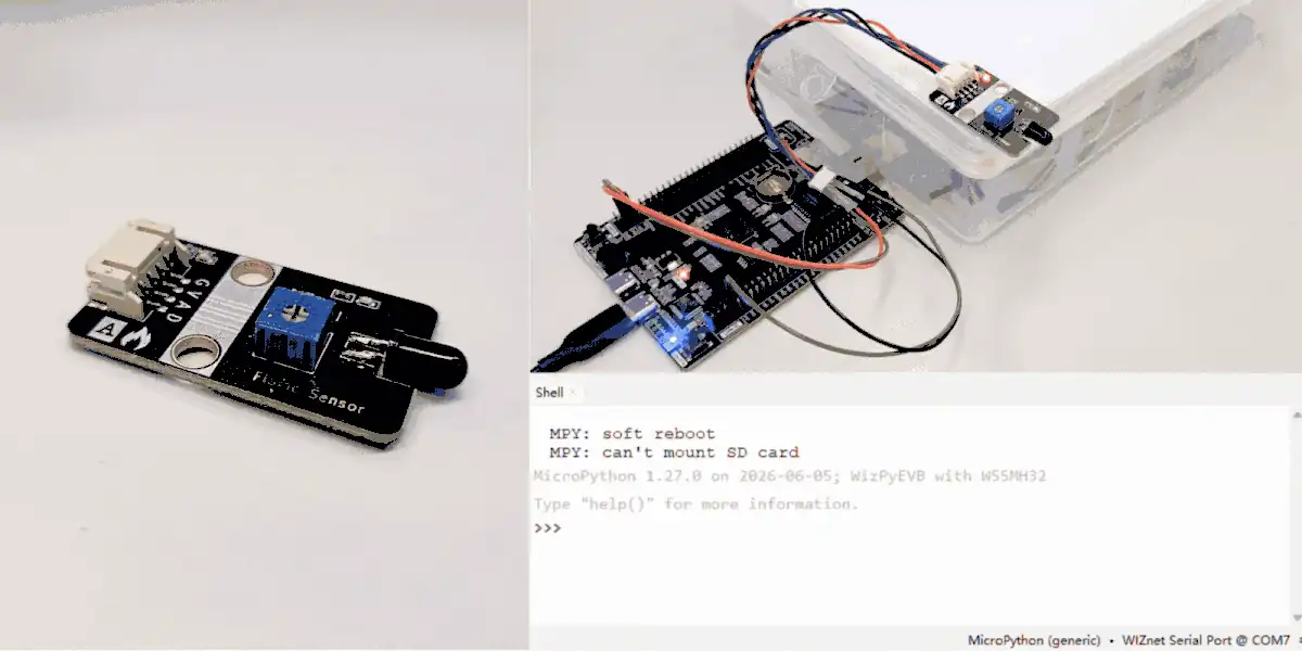 Flame sensor test
