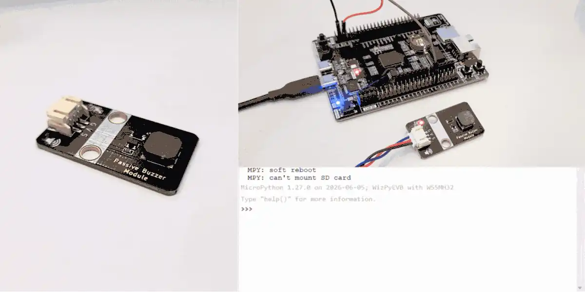 Passive buzzer test